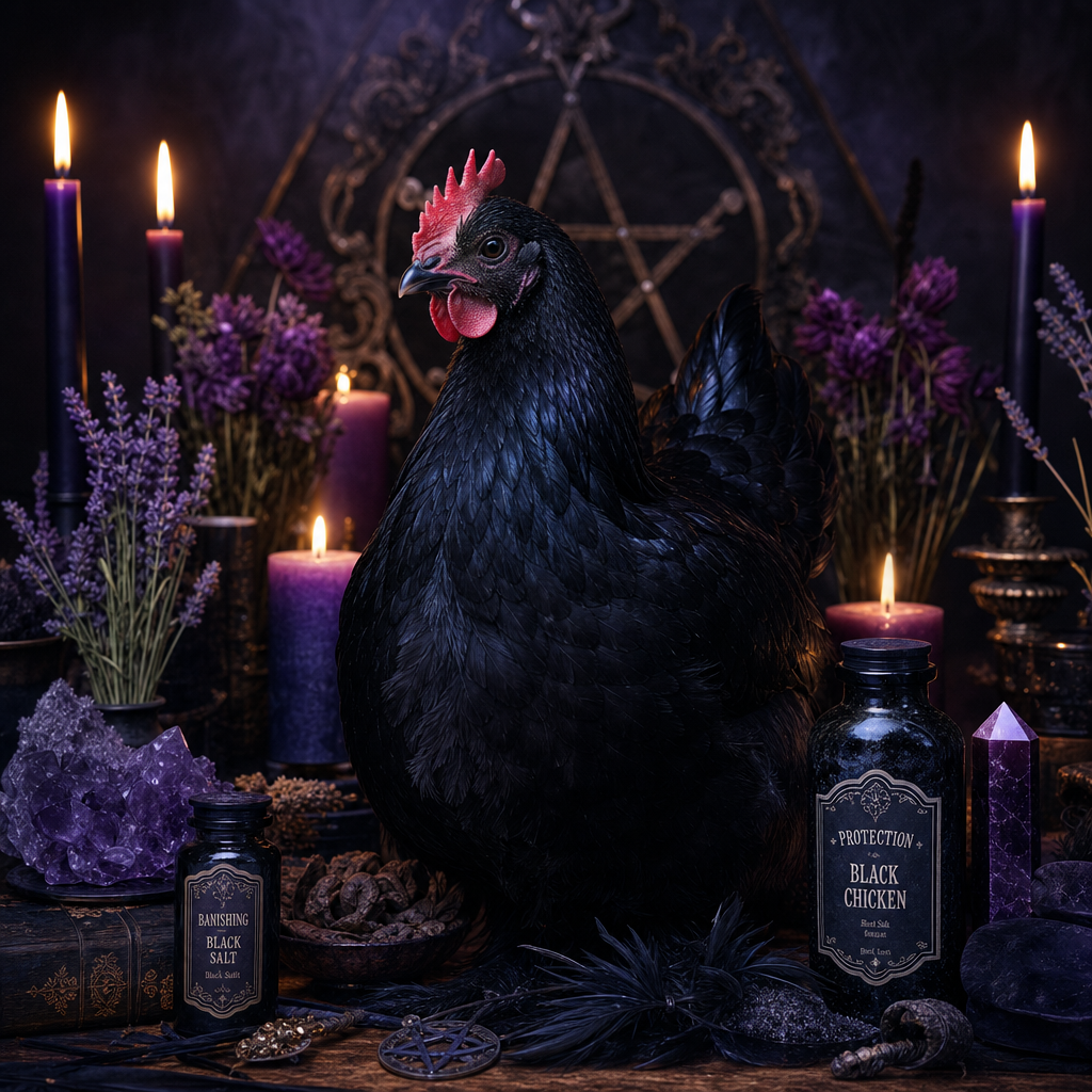 Gallina Negra para Limpia Espiritual