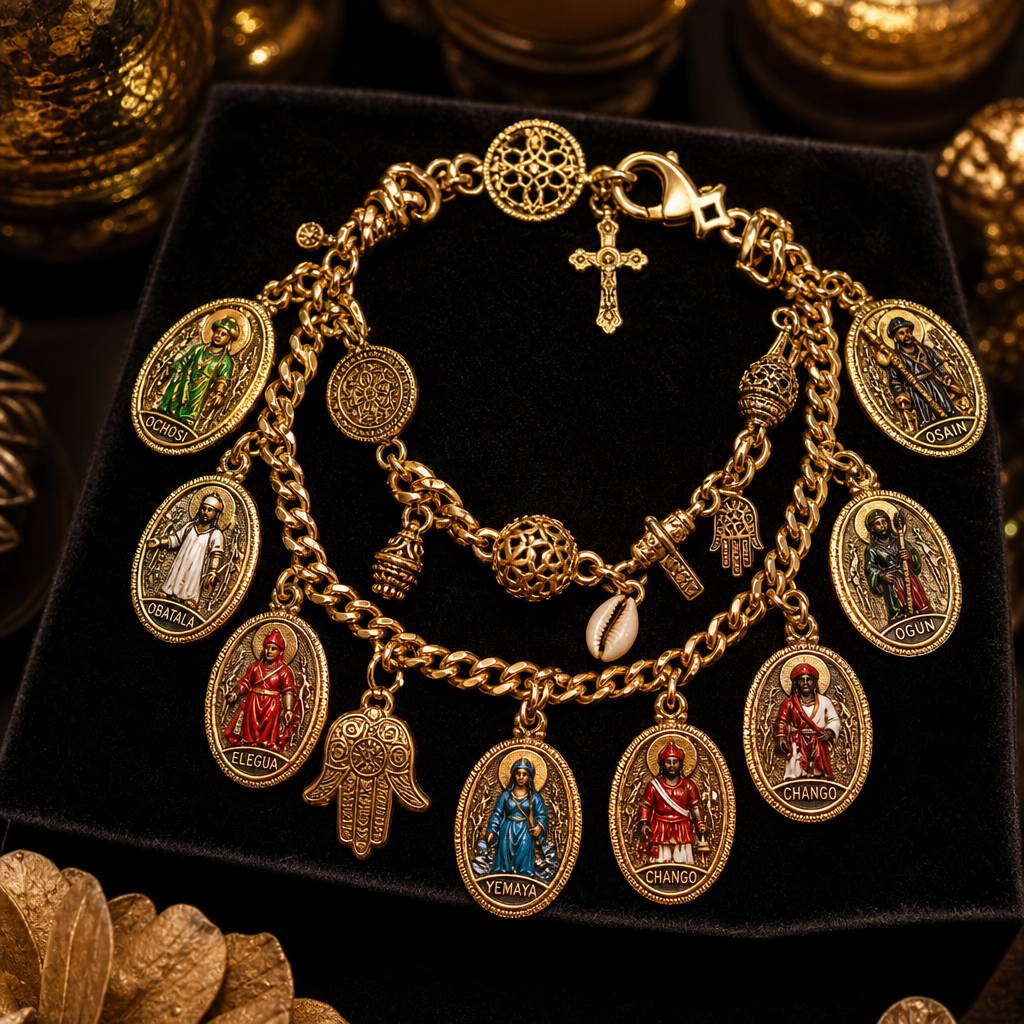 Pulsera de Oro de la Prosperidad